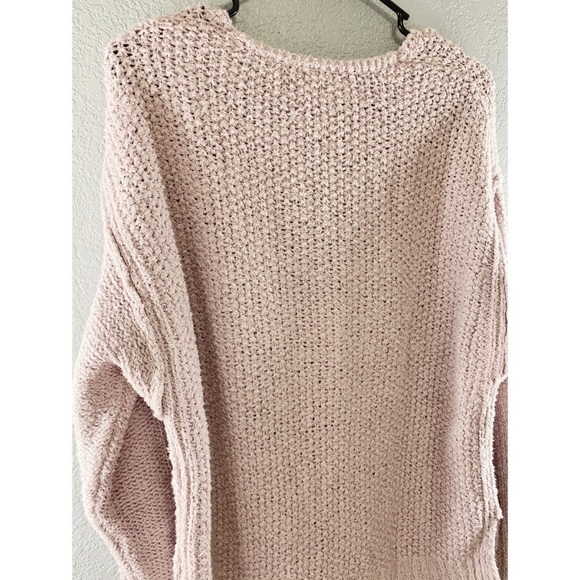 Free People Purple Coco V Neck Knit Sweater - Picture 15 of 16
